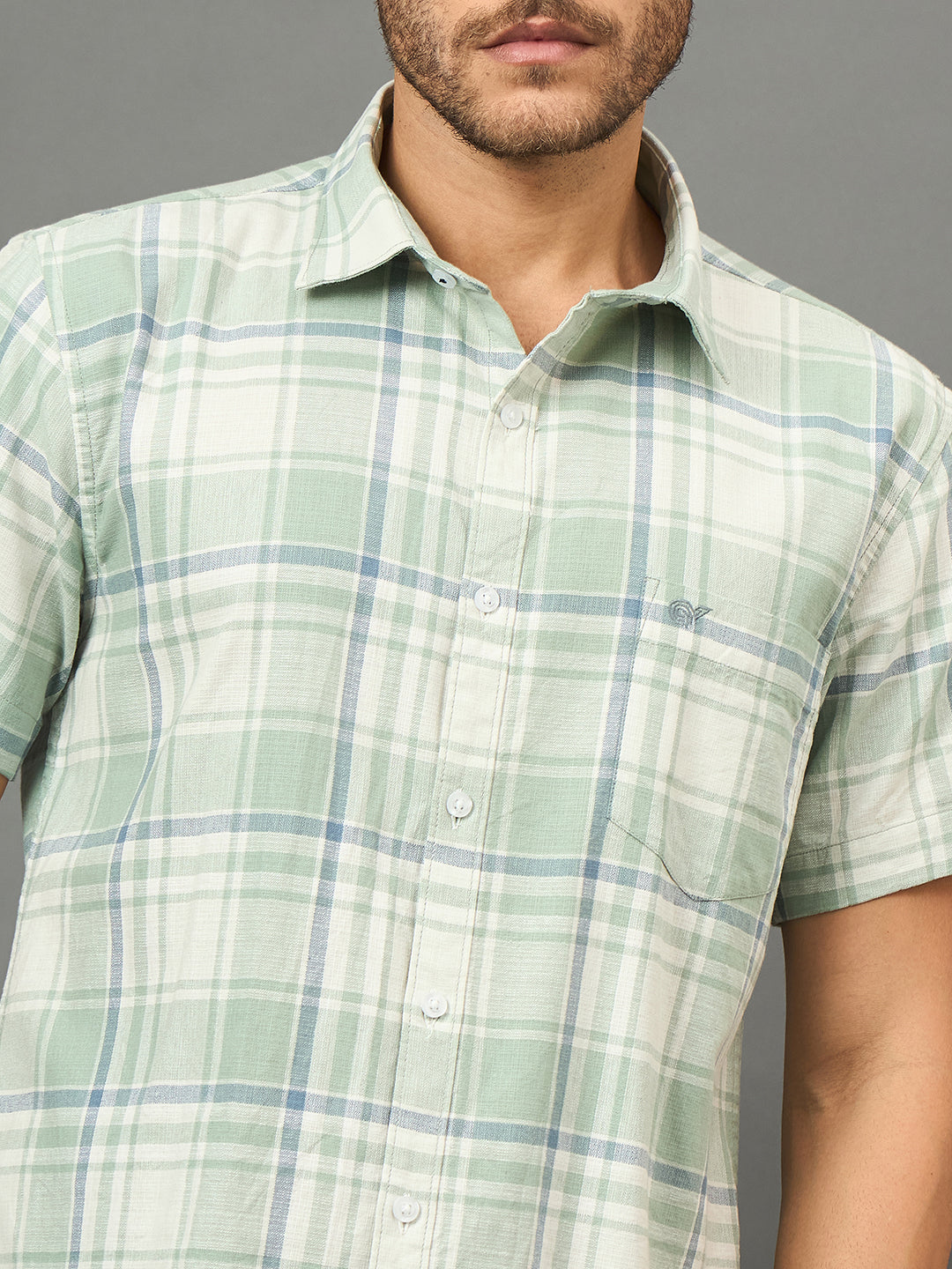 Club York Men Green Shirt