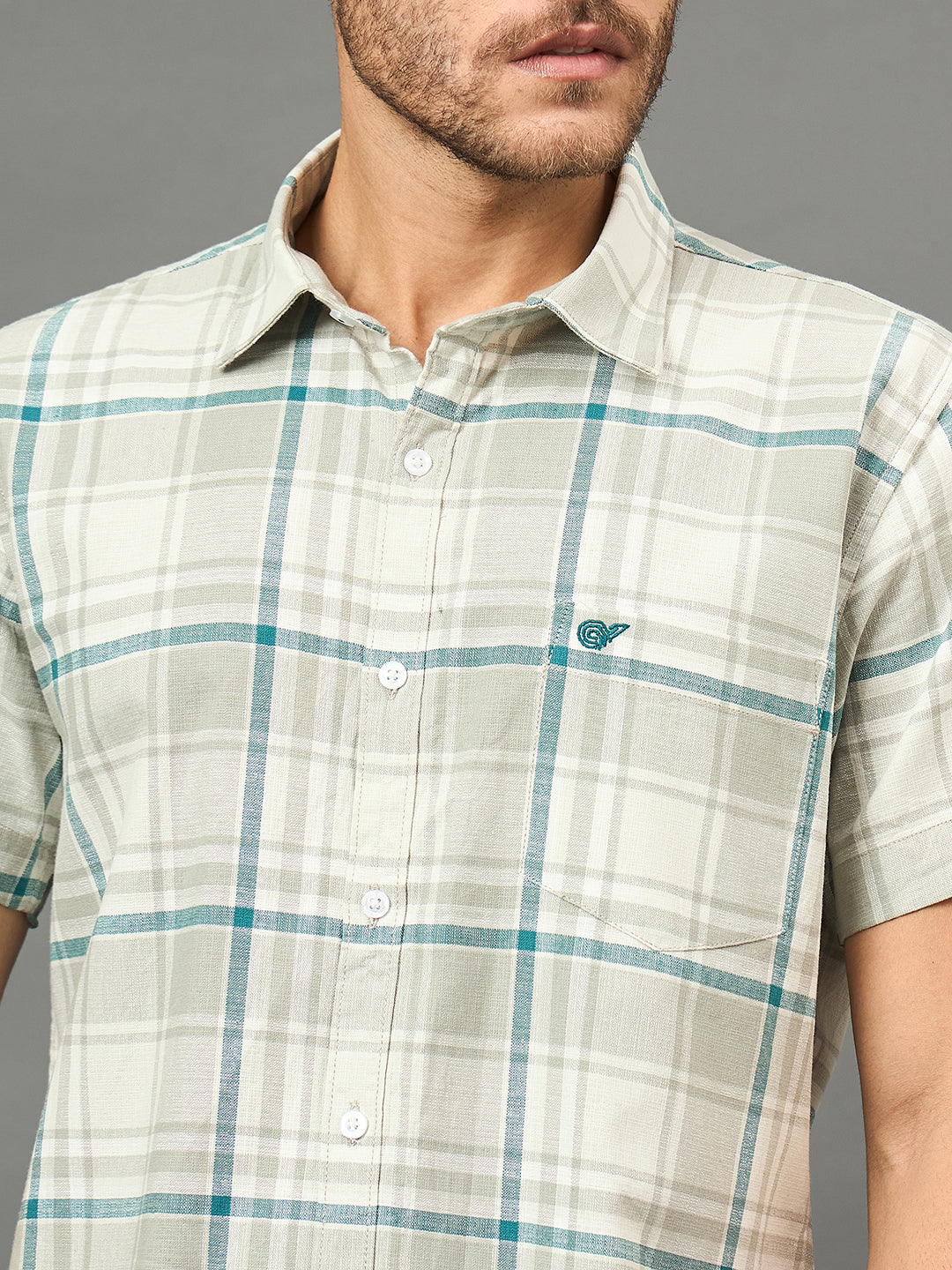 Club York Men Grey Shirt