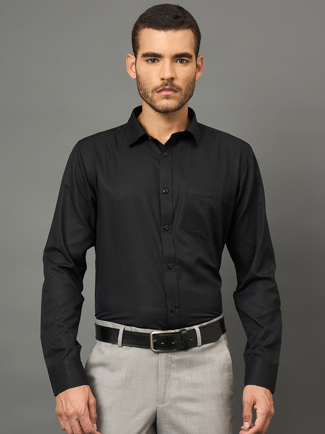 Club York Men Black Shirt