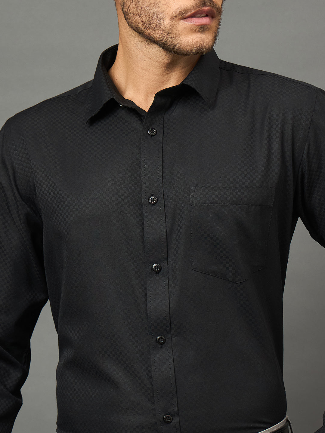 Club York Men Black Shirt