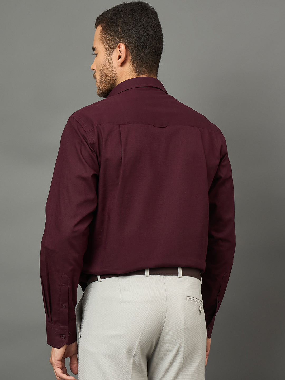 Club York Men Wine Shirt