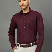 Club York Men Wine Shirt