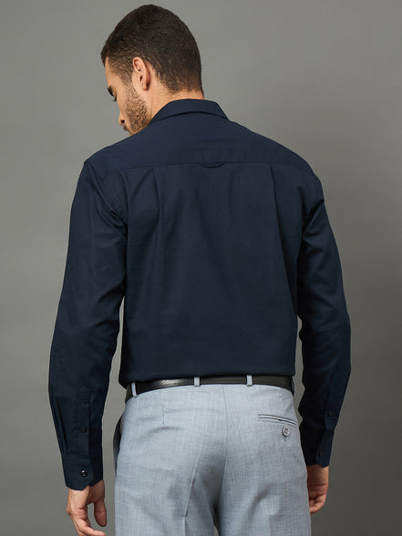 Club York Men Navy Shirt
