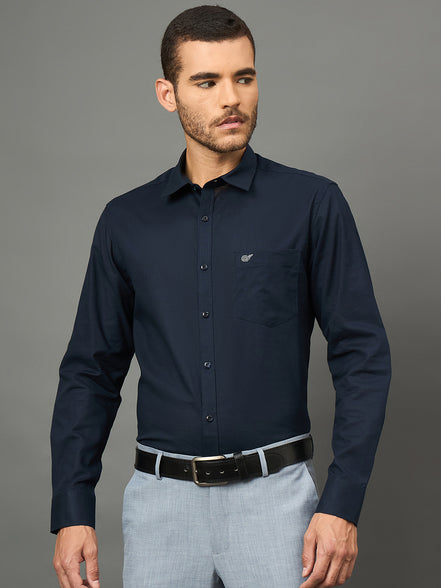 Club York Men Navy Shirt