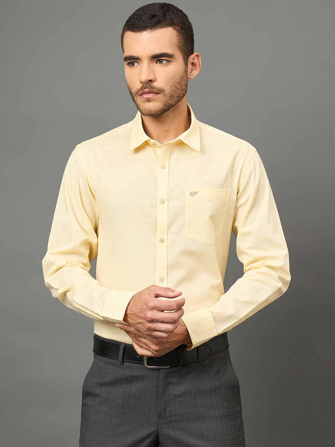 Club York Men Lemon Shirt