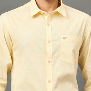 Club York Men Lemon Shirt