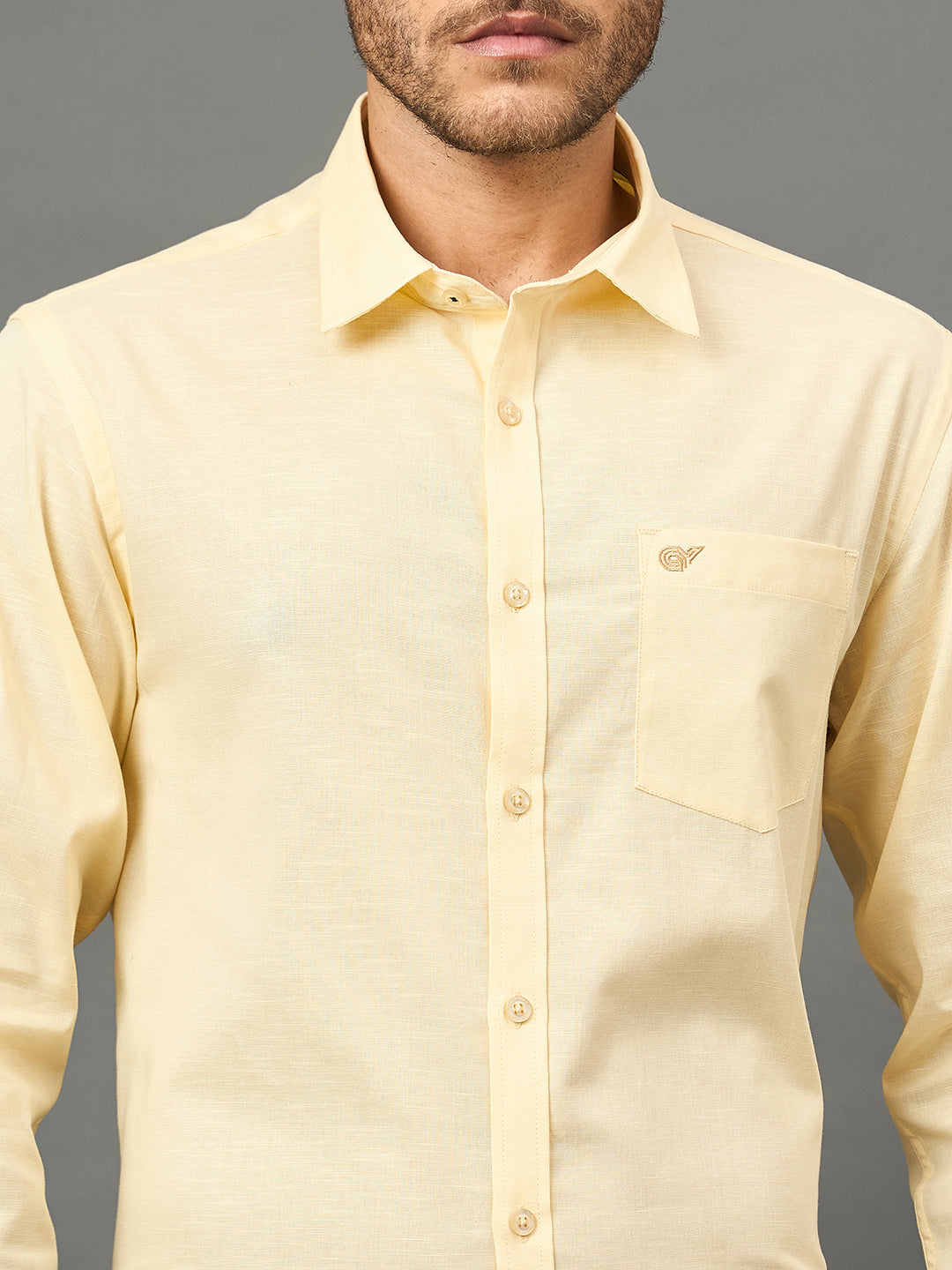 Club York Men Lemon Shirt