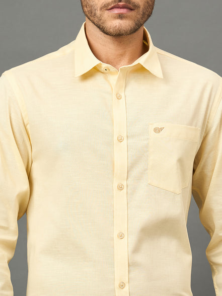 Club York Men Lemon Shirt