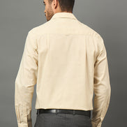 Club York Men Beige Shirt