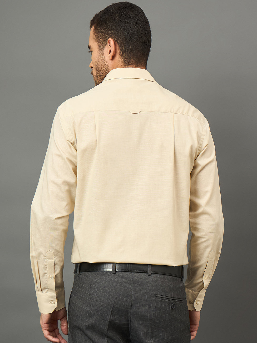 Club York Men Beige Shirt