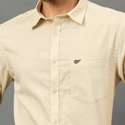 Club York Men Beige Shirt