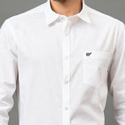 Club York Men White Shirt