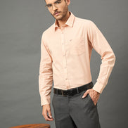 Club York Men Peach Shirt