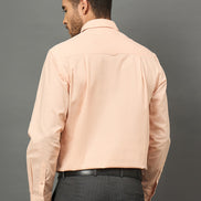 Club York Men Peach Shirt