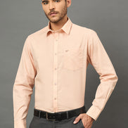 Club York Men Peach Shirt