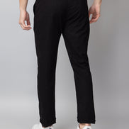 Black Solid Trouser