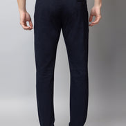 Navy Solid Trouser