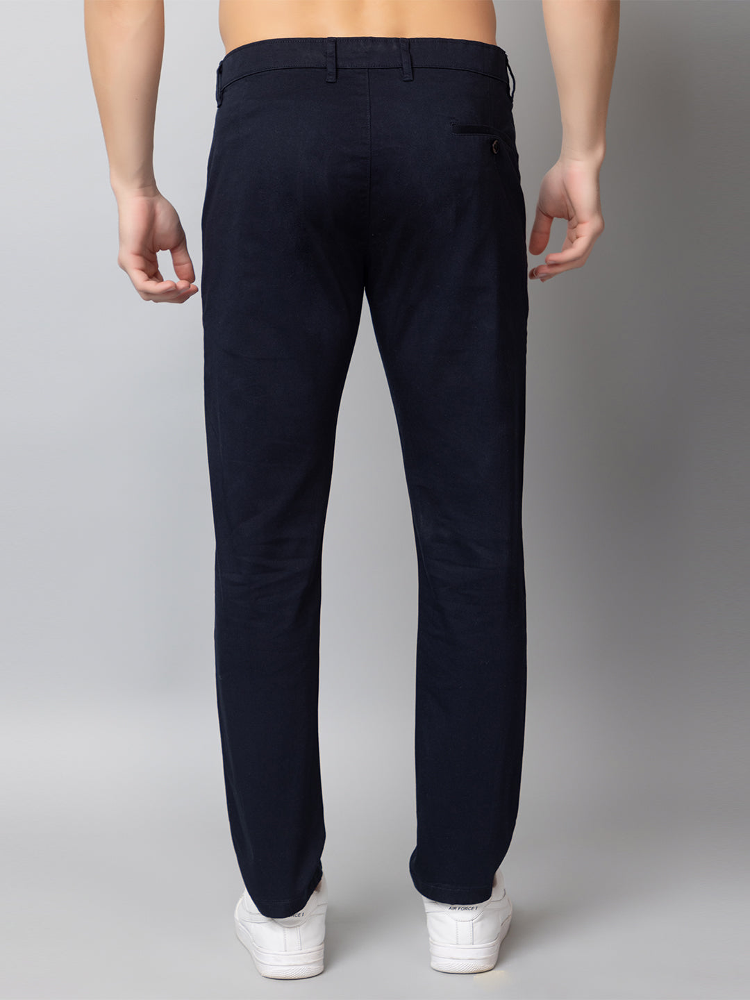 Navy Solid Trouser