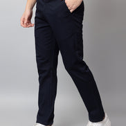 Navy Solid Trouser