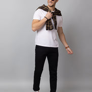 Black Solid Trouser