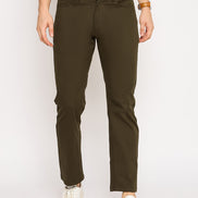 Coffee Solid Chinos