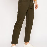 Coffee Solid Chinos