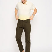 Coffee Solid Chinos