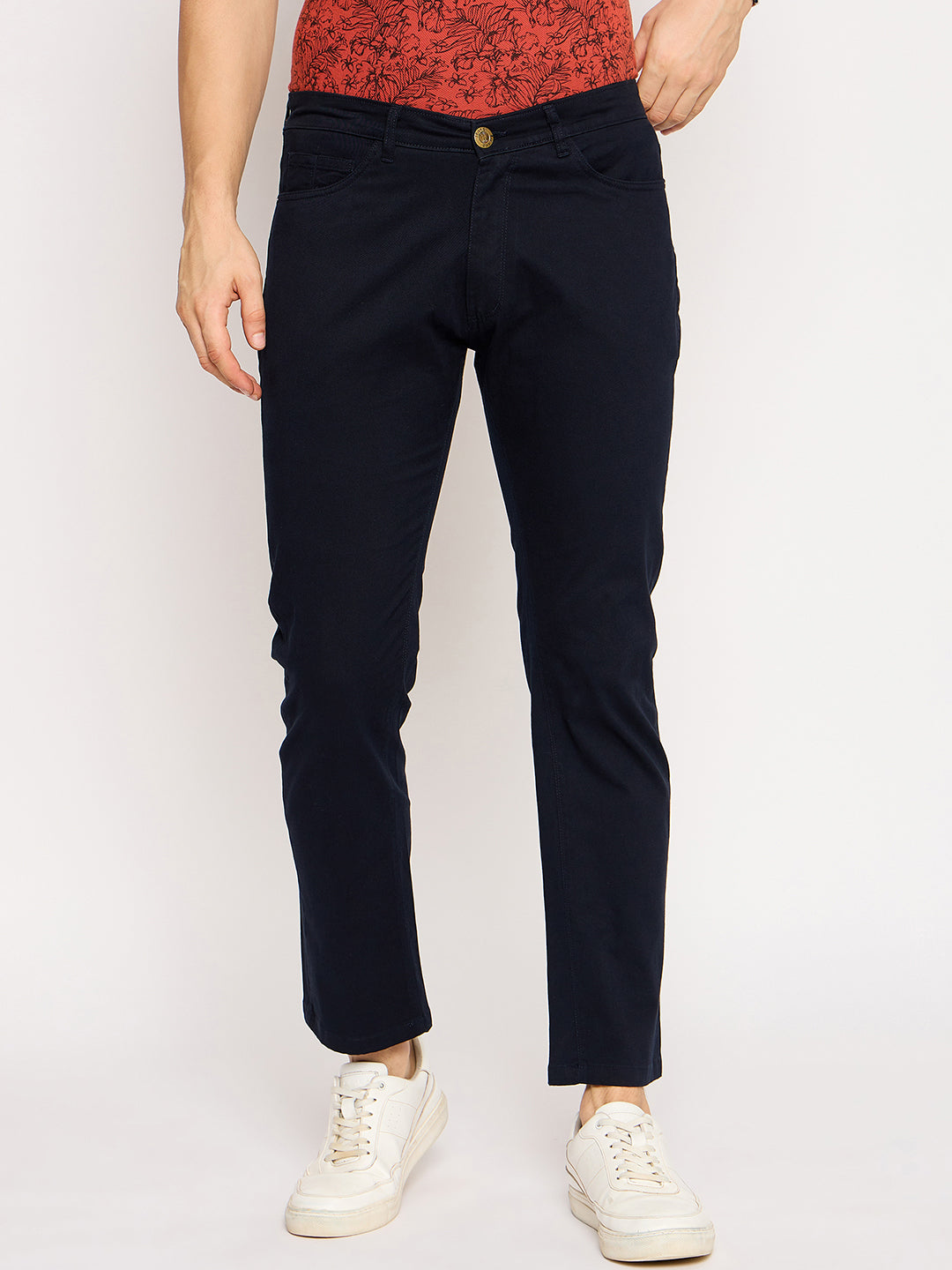 Olive Solid Chinos