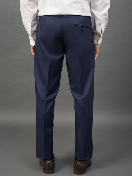 Navy Solid Chinos