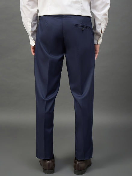 Navy Solid Chinos