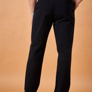 Club York Men Navy Button Trouser