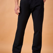 Club York Men Navy Button Trouser