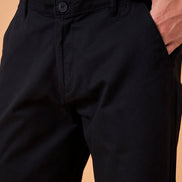 Club York Men Navy Button Trouser
