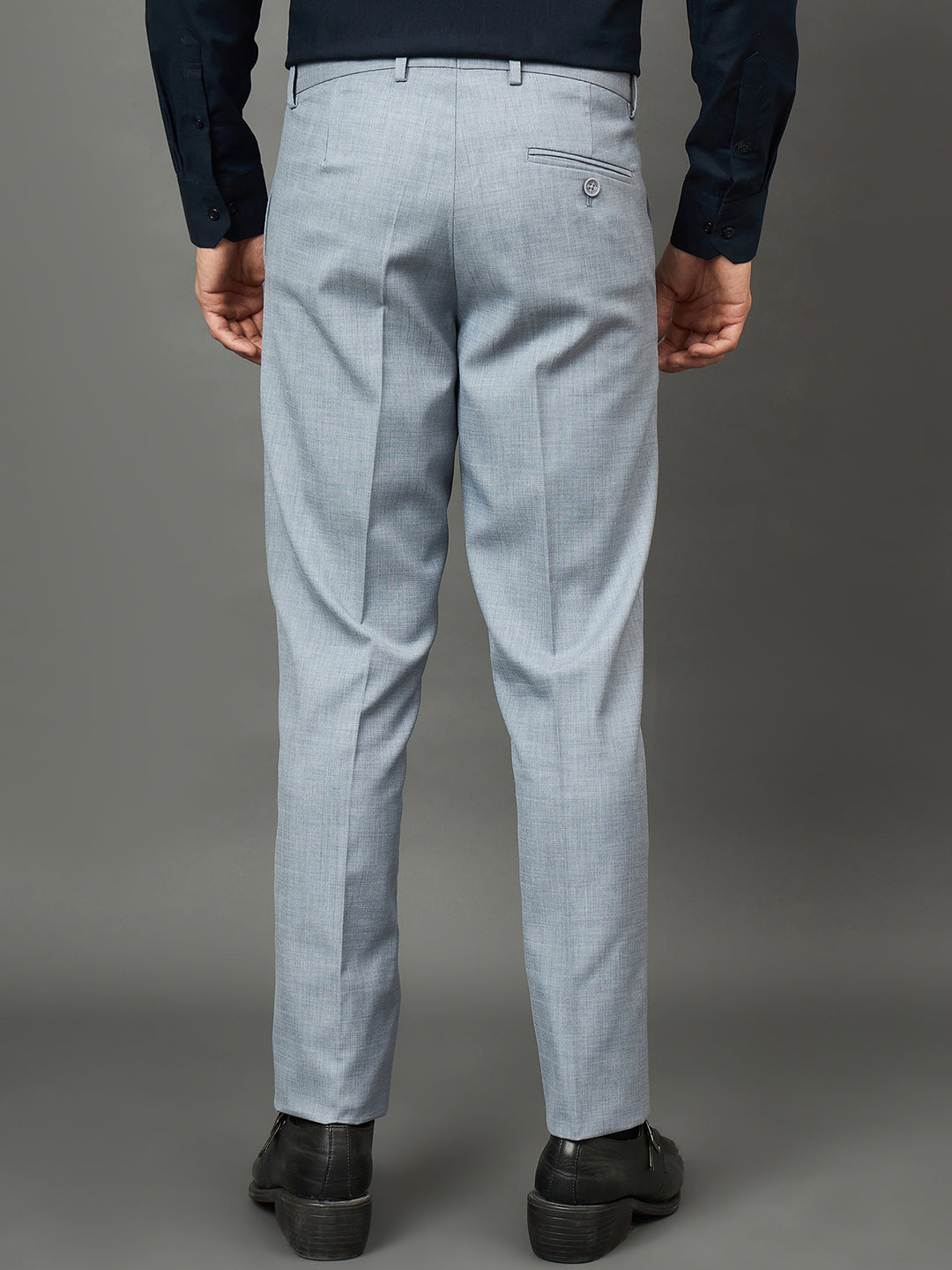 Club York Men Purple Button Trouser