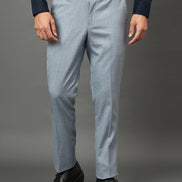 Club York Men Purple Button Trouser