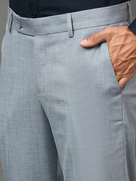 Club York Men Purple Button Trouser