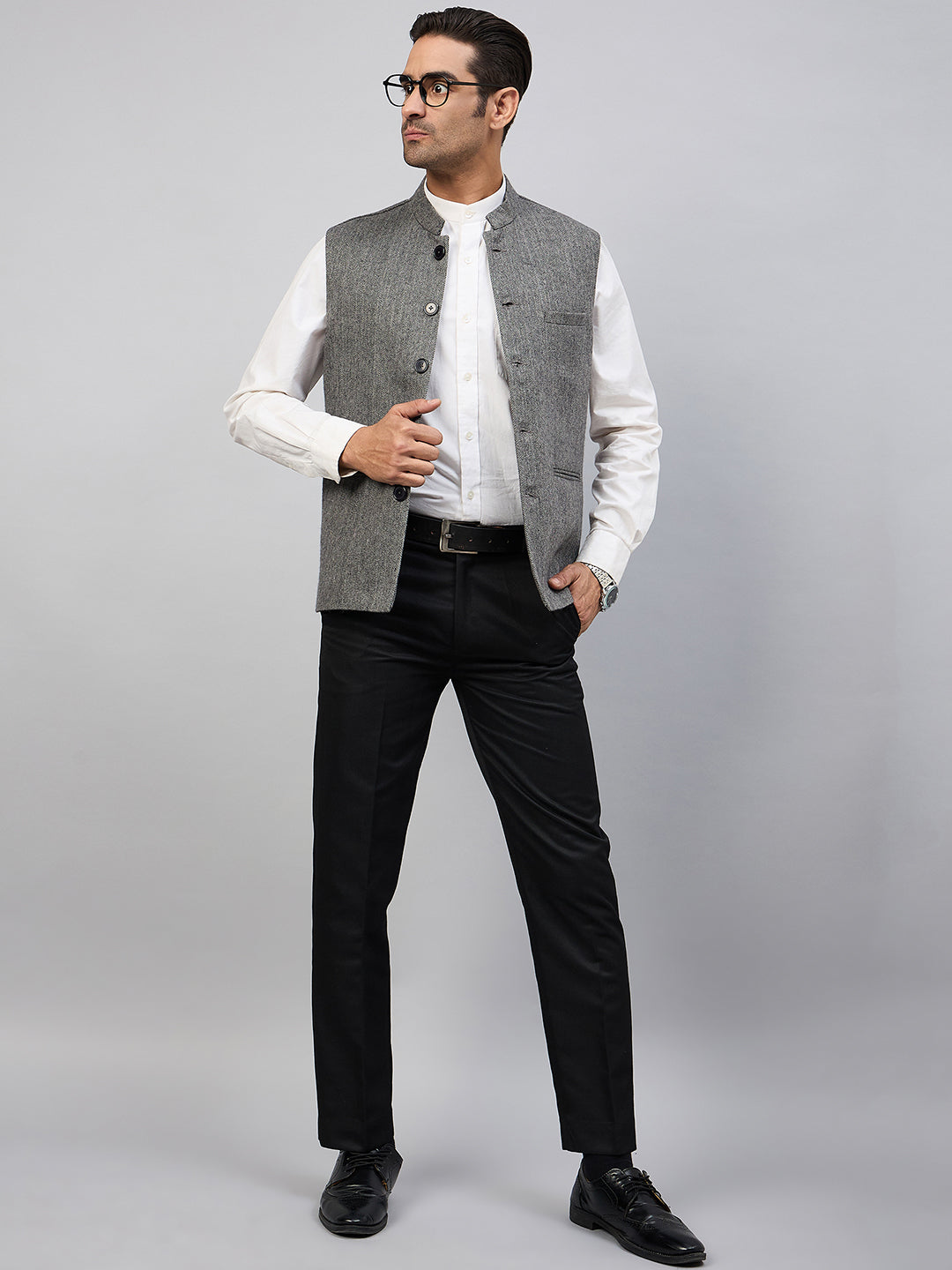 Grey Formal Vest