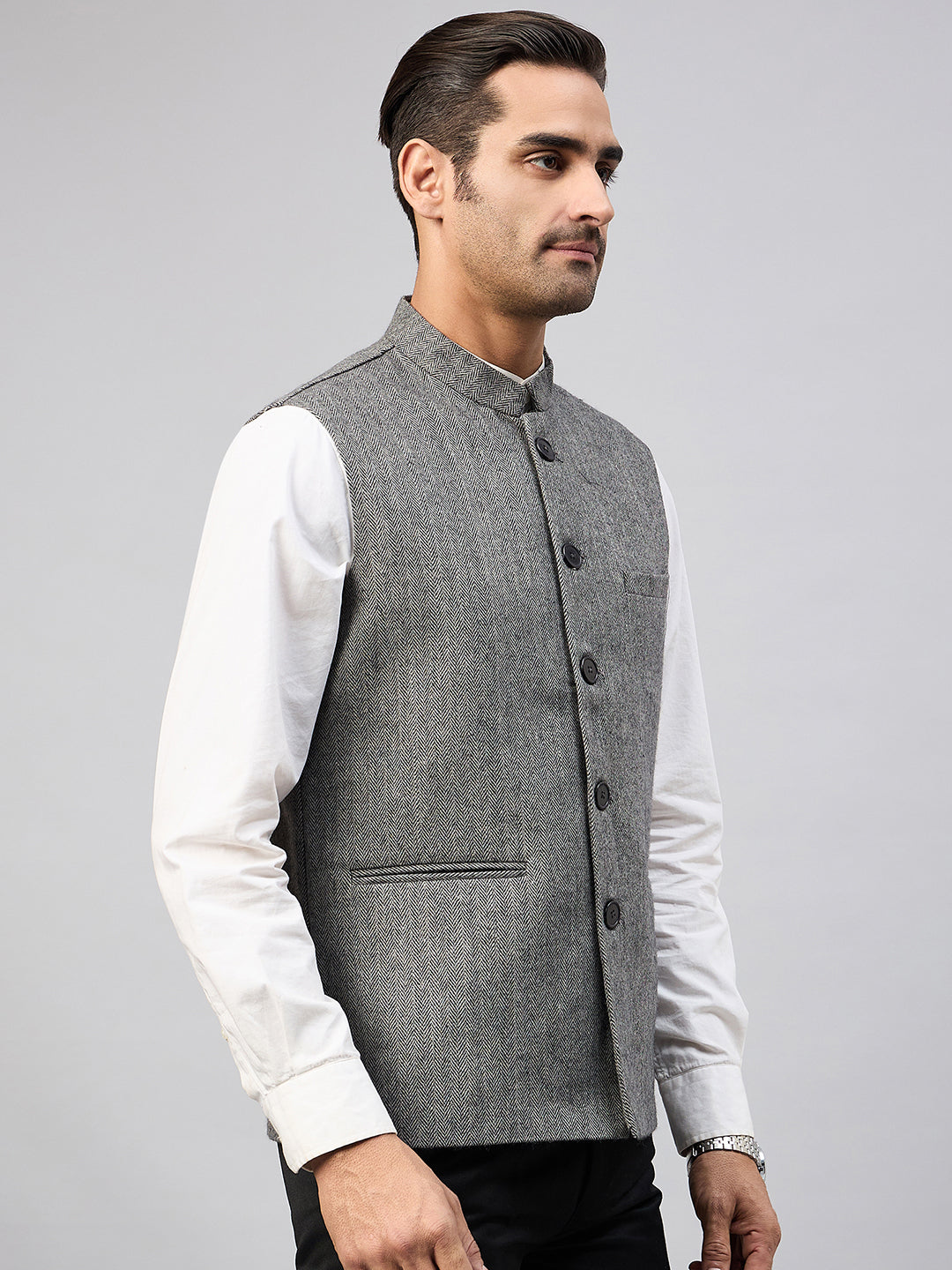 Grey Formal Vest