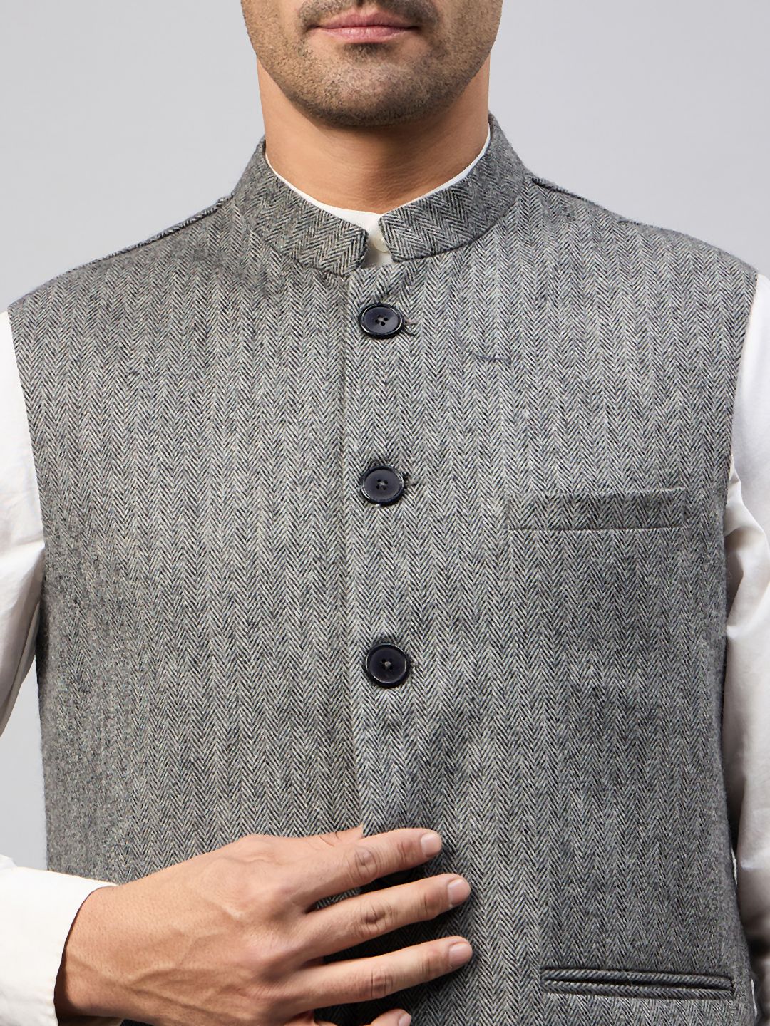 Grey Formal Vest