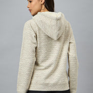 Brown Checked Sweatshirt