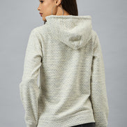 Black Checked Sweatshirt