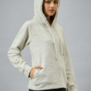 Black Checked Sweatshirt