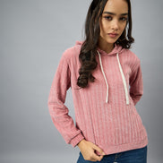 Pink Striper Sweatshirt