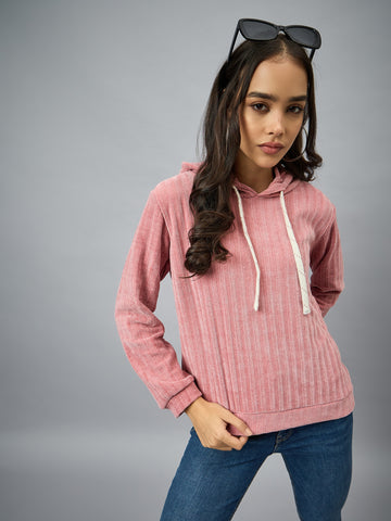 Pink Striper Sweatshirt