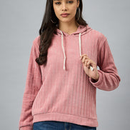Pink Striper Sweatshirt
