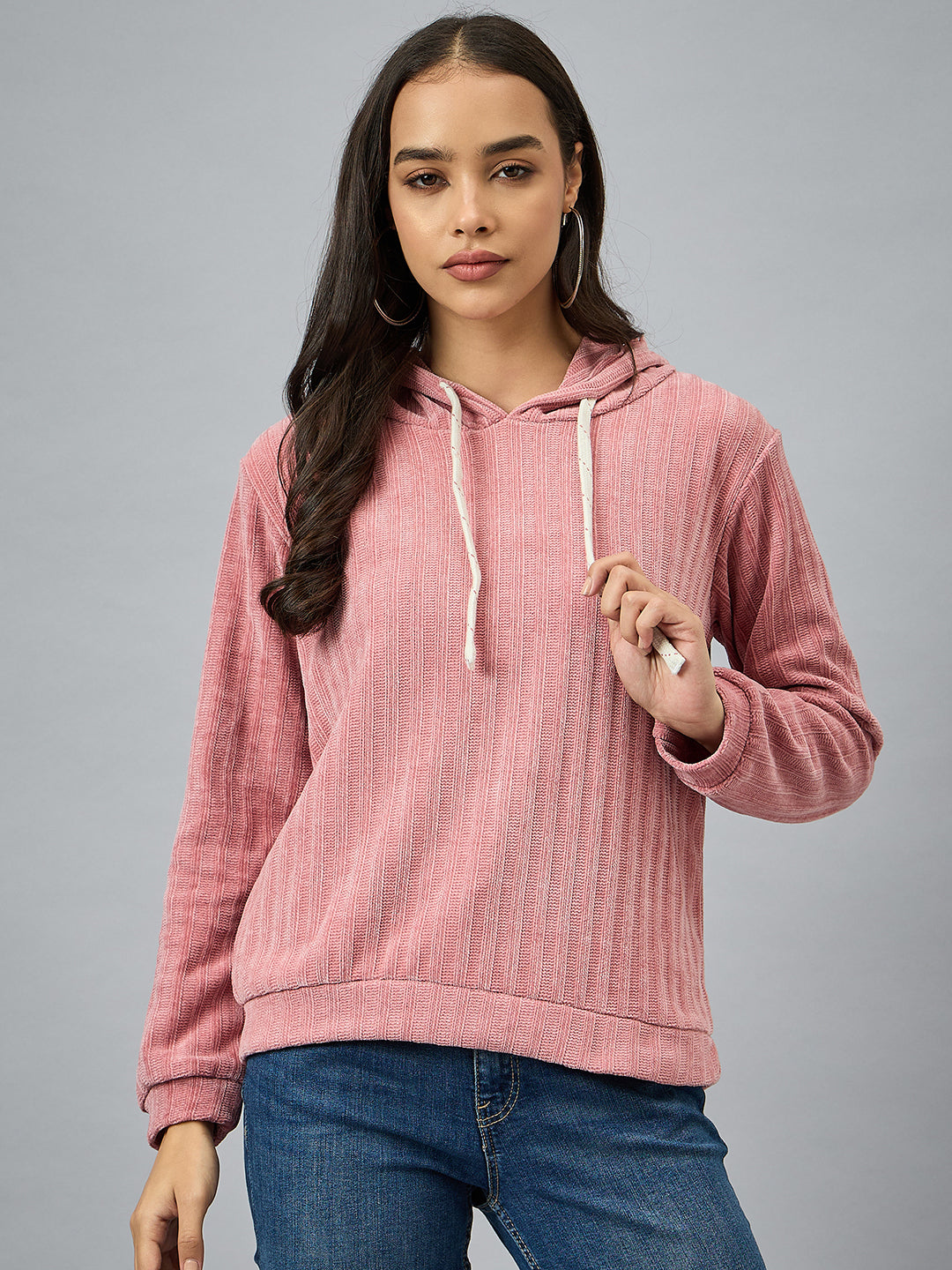 Pink Striper Sweatshirt