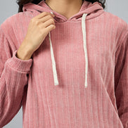 Pink Striper Sweatshirt