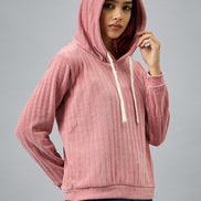 Pink Striper Sweatshirt