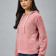 Pink Striper Sweatshirt