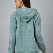 Green Striper Sweatshirt